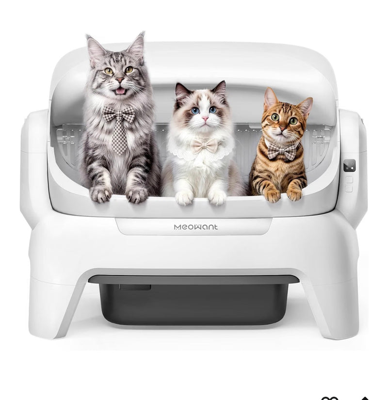 The Meowani Halo XL — Self-Cleaning Automatic Litter Box