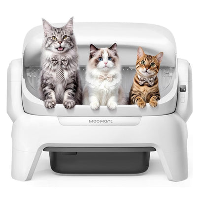 The Meowani Halo XL — Self-Cleaning Automatic Litter Box