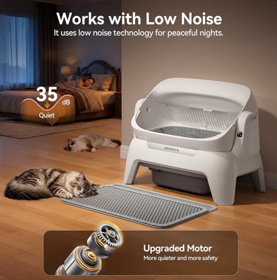The Meowani Halo XL — Self-Cleaning Automatic Litter Box