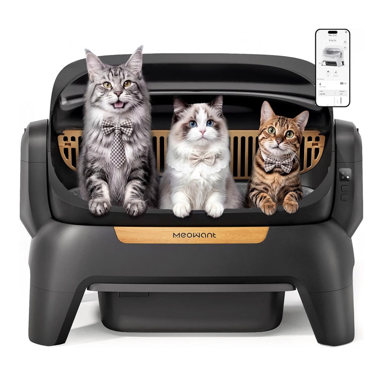 The Meowani Halo XL — Self-Cleaning Automatic Litter Box