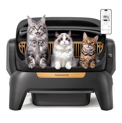 The Meowani Halo XL — Self-Cleaning Automatic Litter Box